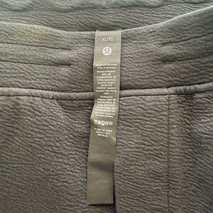 Lululemon Spacer Textured Black Pants XL